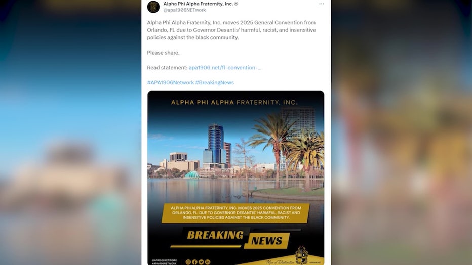 Alpha Phi Alpha Fraternity, Inc relocated their 2025 convention.
