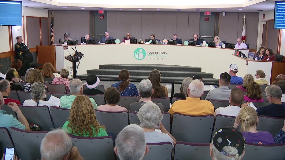 School board members and parents debated the practice of issuing proclamations.
