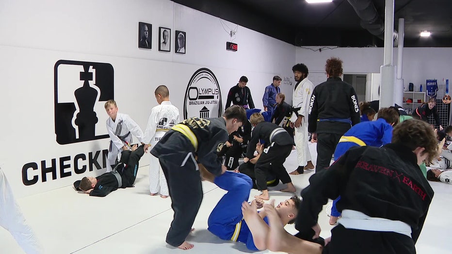Students work hard to compete in international competitions.