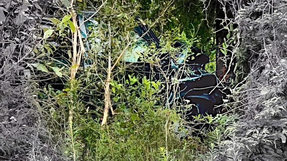 Deputies say the Allen's likely crashed their car. Image is courtesy of the Hernando County Sheriff's Office. 