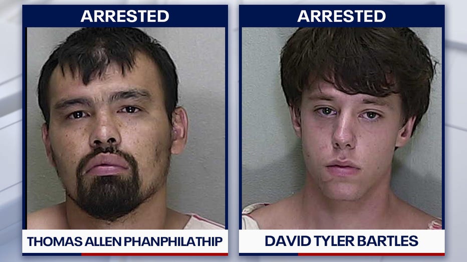 Two men were arrested in connection with a murder at a USF parking lot. 