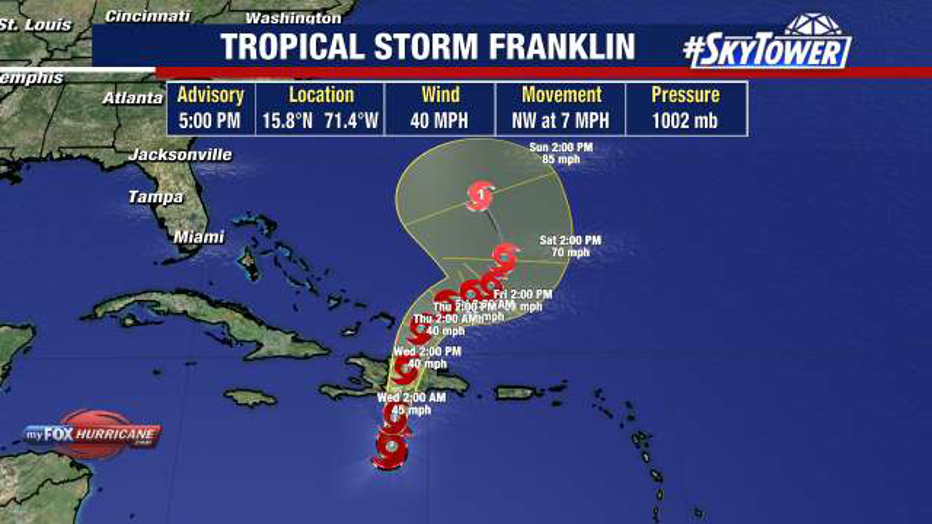 Tropical Storm Harold makes landfall in Texas as Tropical Storm