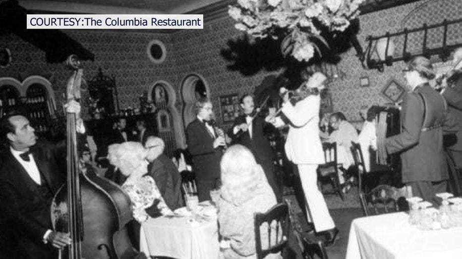 The Columbia Restaurant was the first dining room in the aera to have air conditioning. 