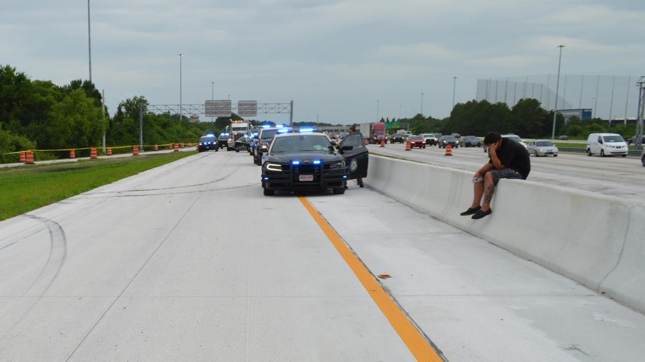 Gonzalez appeared to be dozing off after the crash.