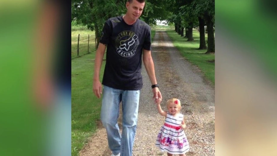Chad Oulson's daughter was only 2 years old when he died.