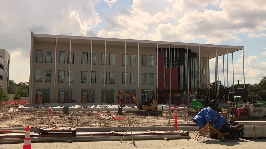 Hanna Avenue is where the new city center will be.