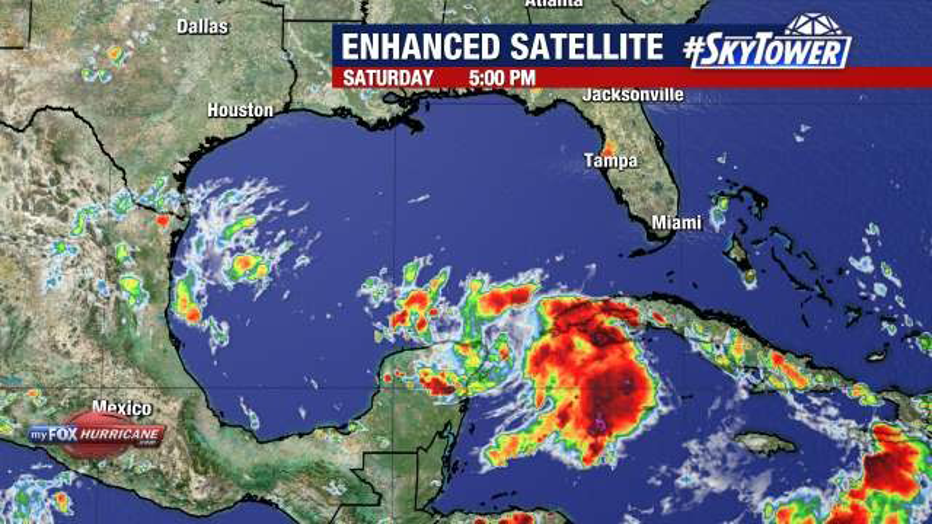 Tropical storm likely to develop in Gulf of Mexico, bring rain to Florida