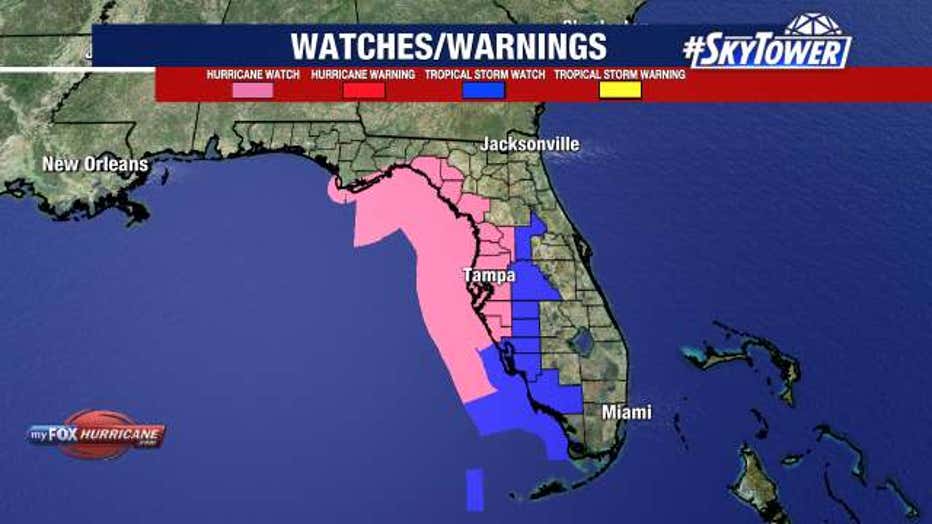 Tropical Storm Idalia Expected To Hit Florida As Hurricane; Watches ...