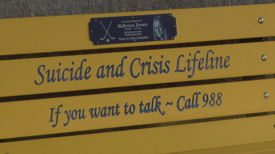 Bay area teen who took her own life honored with yellow bench at Tampa Bay  Skating Academy