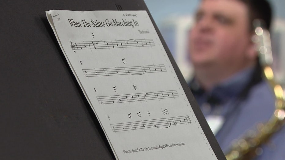 Matt Weihmuller had difficulty finding music in braille when he was younger. 