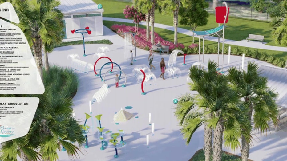 A splash Park is part of phase 1.