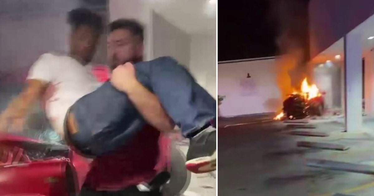 'Everyone has that in them': Good Samaritan saves man from burning car ...