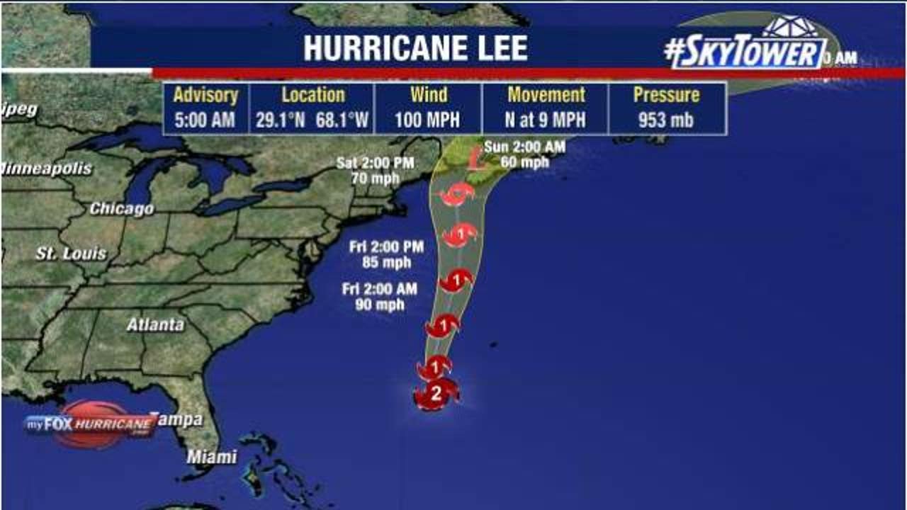 Hurricane Lee prompts watches for New England - Vimarsana News