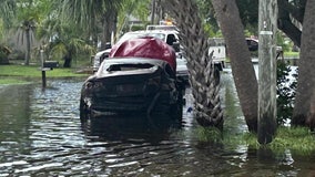 At least two Pinellas EVs catch fire after Idalia storm surge compromises batteries