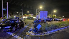 16 cars, tractor-trailer involved in Polk County crash, police say