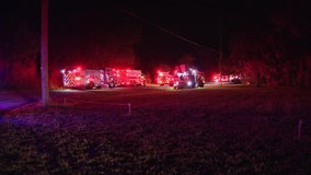 1 person dead after mobile home fire in Pasco County