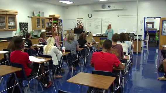 Florida teacher shortage hitting record high as students adjust to new school year