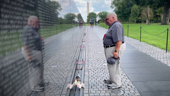 Bay Area veterans receive hero’s homecoming following ‘Honor Flight’ to see war memorials in Washington D.C.
