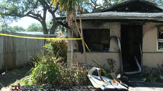 'Everything is gone;' Clearwater woman's home of 30+ years destroyed by fire