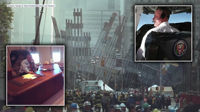 Air Force One pilot who protected President Bush in the air during 9/11 attacks shares story in Sarasota