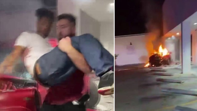 'Everyone has that in them': Good Samaritan saves man from burning car in Seminole