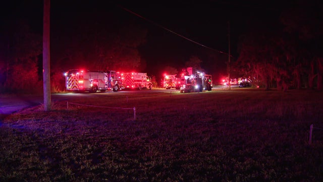 1 person dead after mobile home fire in Pasco County