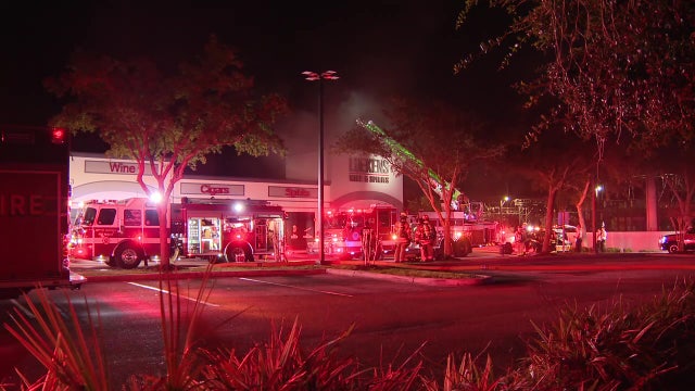 Oldsmar Luekens Wine and Spirits fire under investigation