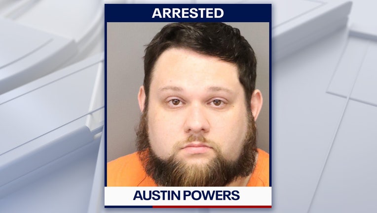 Mugshot of Austin Powers courtesy of the Largo Police Department.