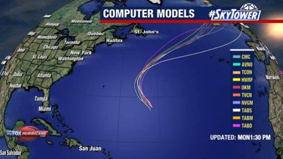 Hurricane Nigel forms in Atlantic, expected to rapidly strengthen into ...