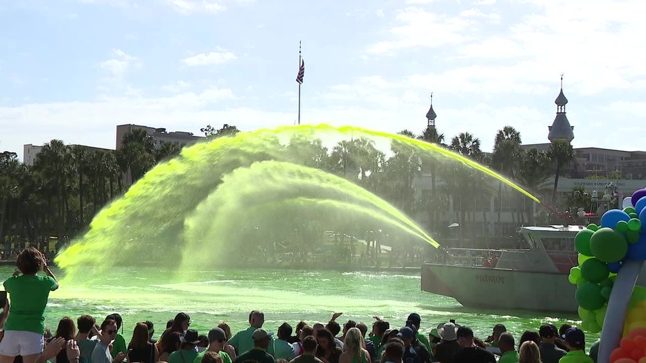 The St. Patricks Day River OGreen festival costs the city $20,000.