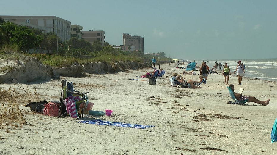 Pinellas beaches are in need of renourishment, according to officials.