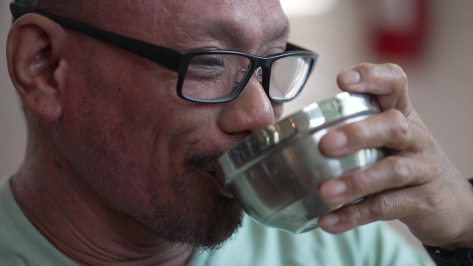 Ken Hoyumpa owns Grass Roots Kava House.