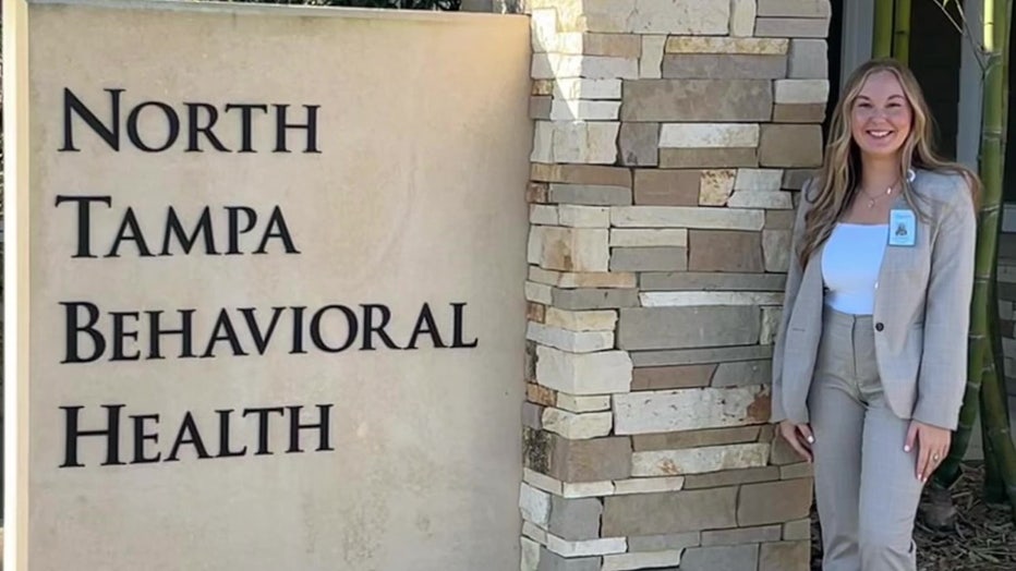 Victoria Silvers works at North Tampa Behavioral Health in Wesley Chapel.