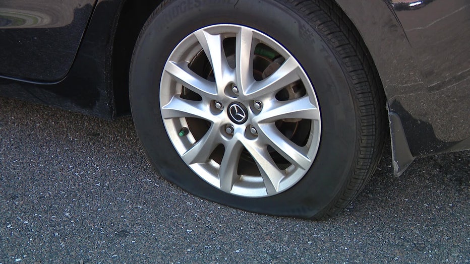 One driver said it will cost more than $1,300 to replace his tires.