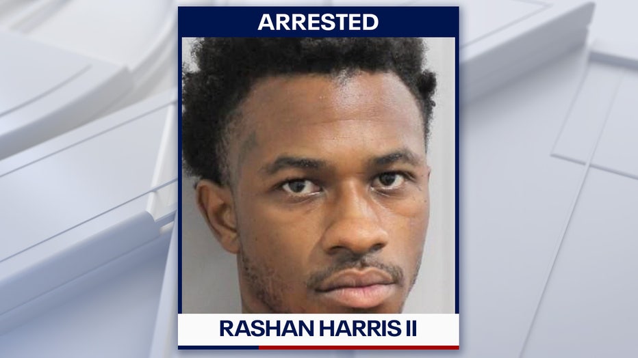 Rashan Harris mugshot courtesy of the Polk County Sheriff's Office. 