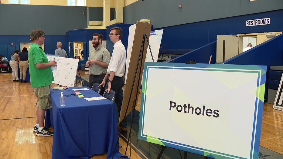 Tampa residents learn more about proposed projects. 