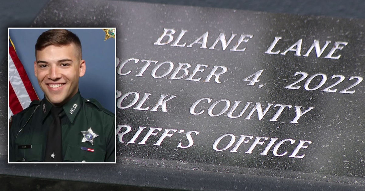 Polk Deputy Blane Lane remembered 1 year after being killed in line of ...