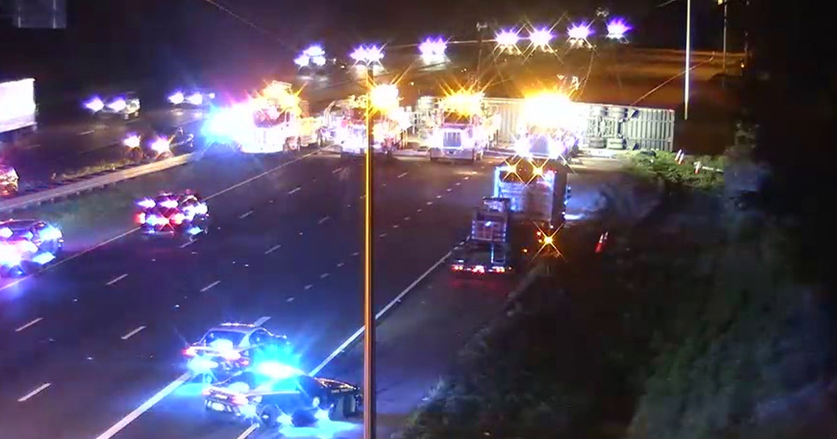 I-75 crash involving semi causes major delays in Dade City: FHP | FOX ...
