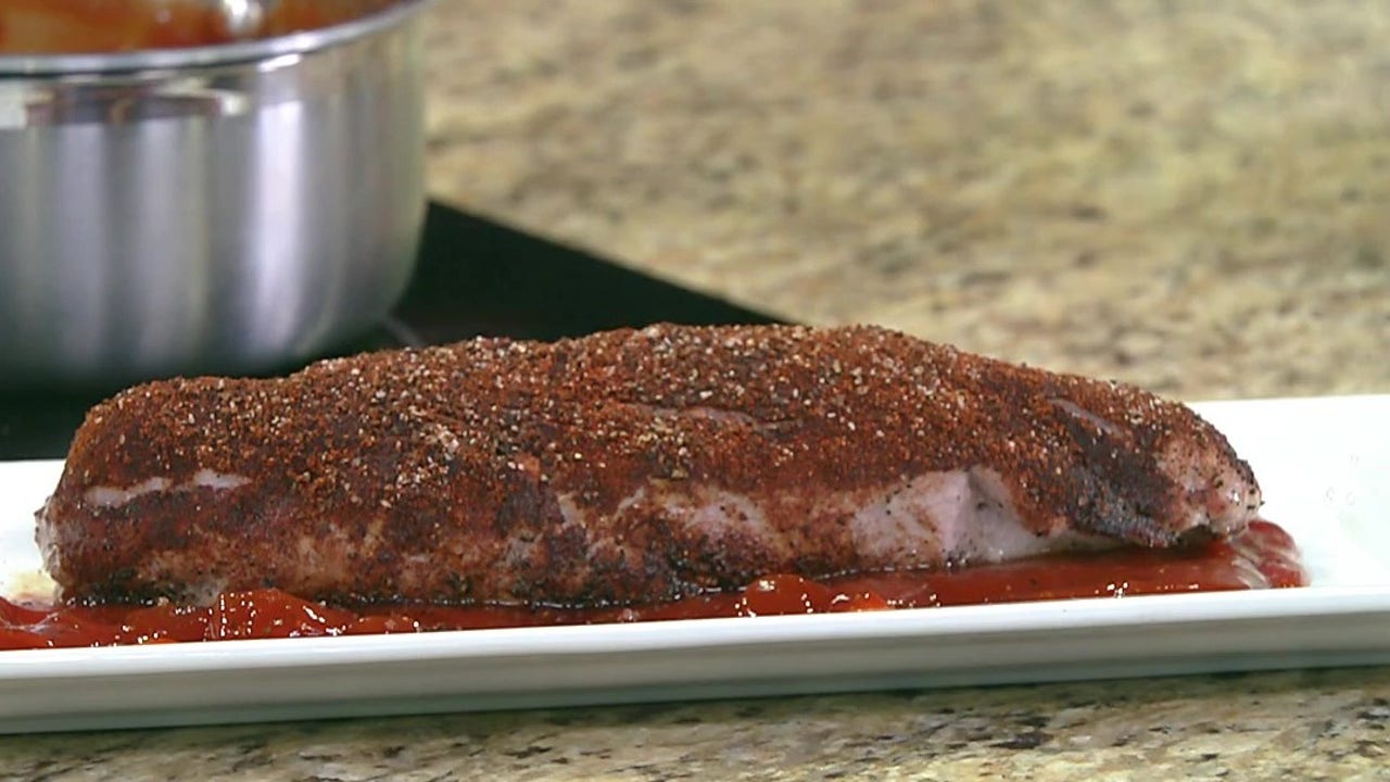 Coffee rubbed outlet pork tenderloin