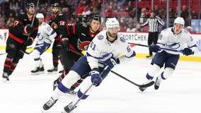 Brady Tkachuk scores 2 again as Senators beat Lightning 5-2