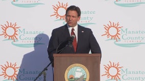 Governor Ron DeSantis unveils park named after him in Manatee County