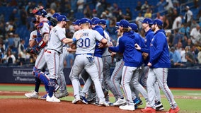 Rangers beat Rays 7-1 for Wild Card Series sweep behind Garcia and Carter home runs