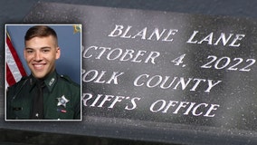 Polk Deputy Blane Lane remembered 1 year after being killed in line of duty: ‘He’s not going to be forgotten’