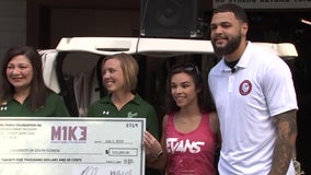 Tampa Bay Buccaneers players give back by raising money, starting scholarships for students