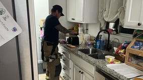 Firefighter goes above and beyond, cooks breakfast for children during emergency call