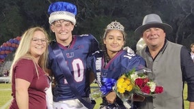 Palm Harbor duo shine on the field after winning Homecoming king, queen