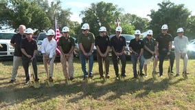 Groundbreaking held on new Veterans Civic Center just north of MacDill AFB