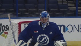 Jonas Johansson stepping into new role after Vasilevskiy sidelined for Lightning