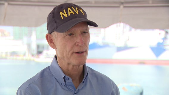 Senator Rick Scott says Israel and Ukraine funding should be separate