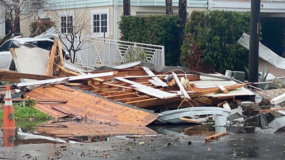 Pinellas residents left with major damages after tornado swept through county